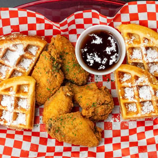 Chicken & waffles